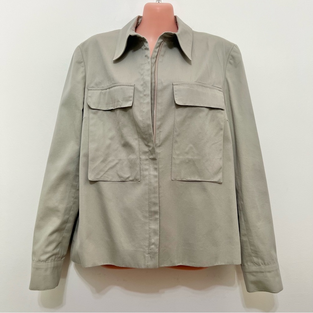 Taiga Paris Full Zip Khaki Jacket